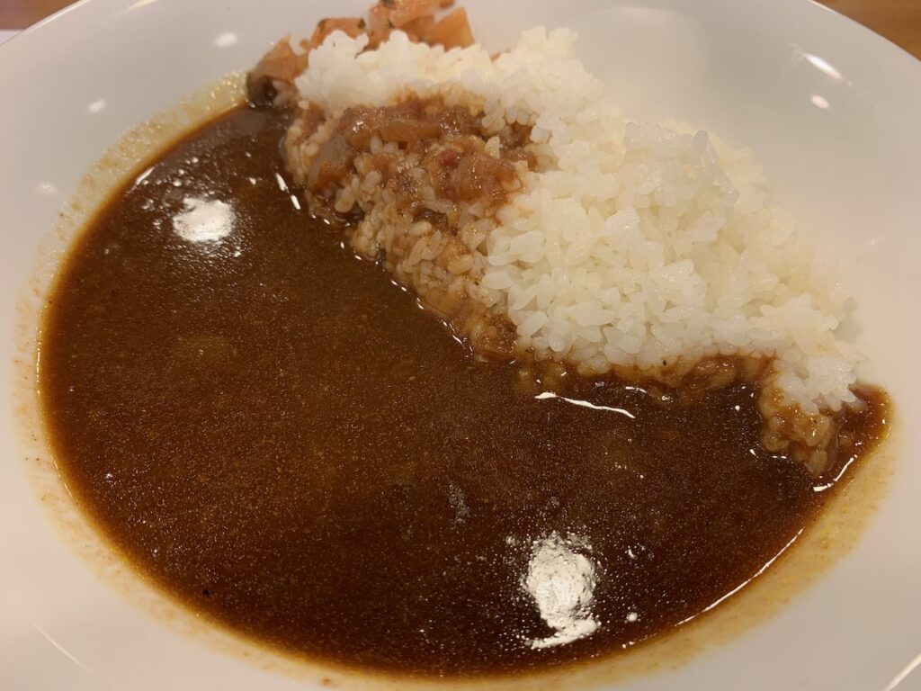 すき家一之江駅前店のカレー