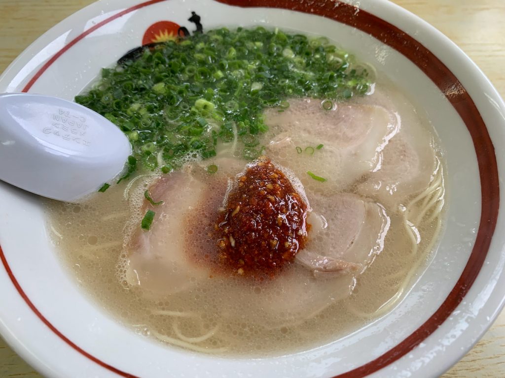 一味ラーメン北野本店のラーメン