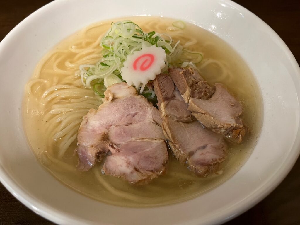 らーめん紬麦の塩ラーメン