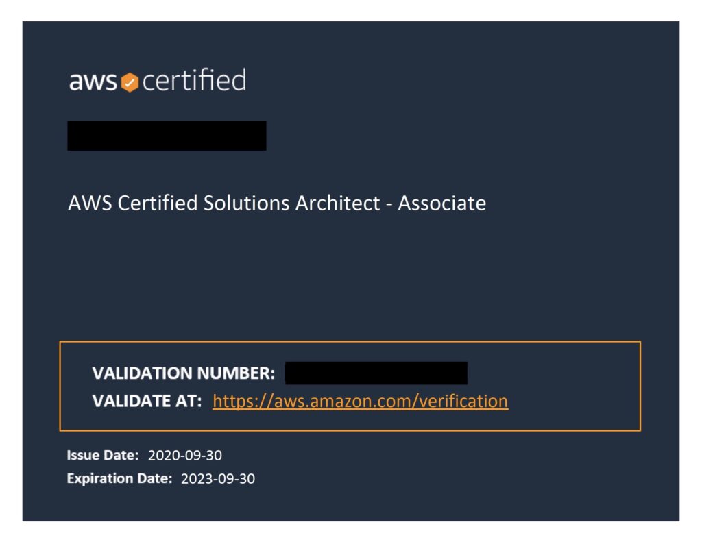 AWS Certified Solutions Architect – Associate