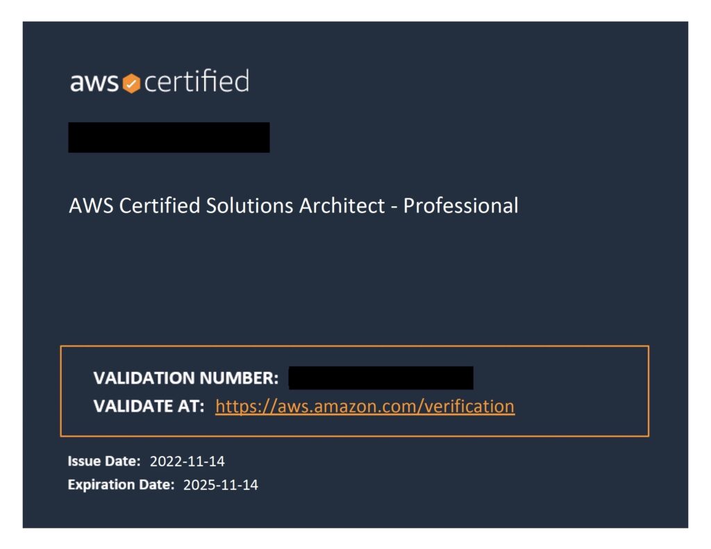 AWS Certified Solutions Architect - Professional