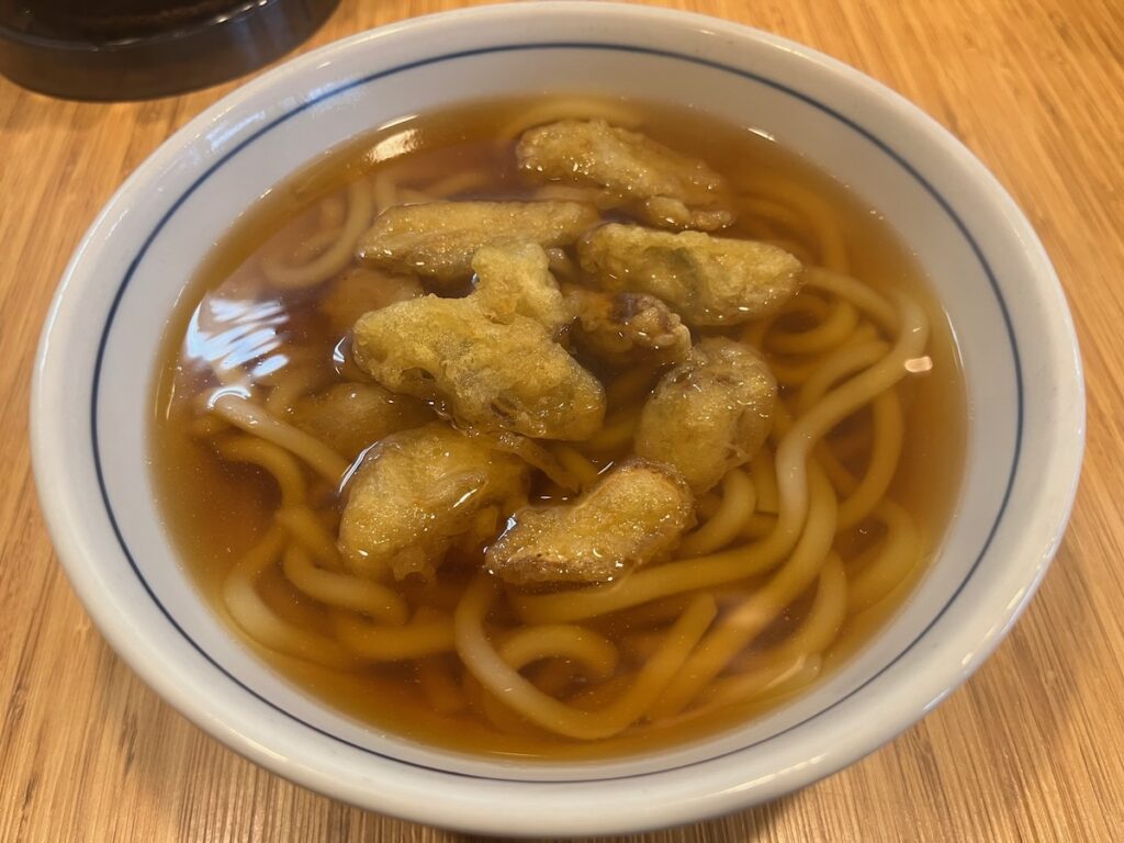 うどんウエスト小倉片野店のごぼ天うどん