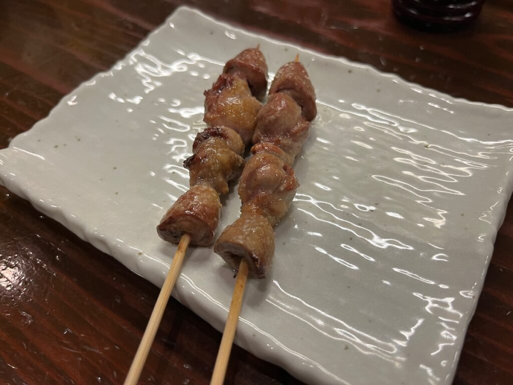 博多水炊き・鶏料理うちょうてんのハツ