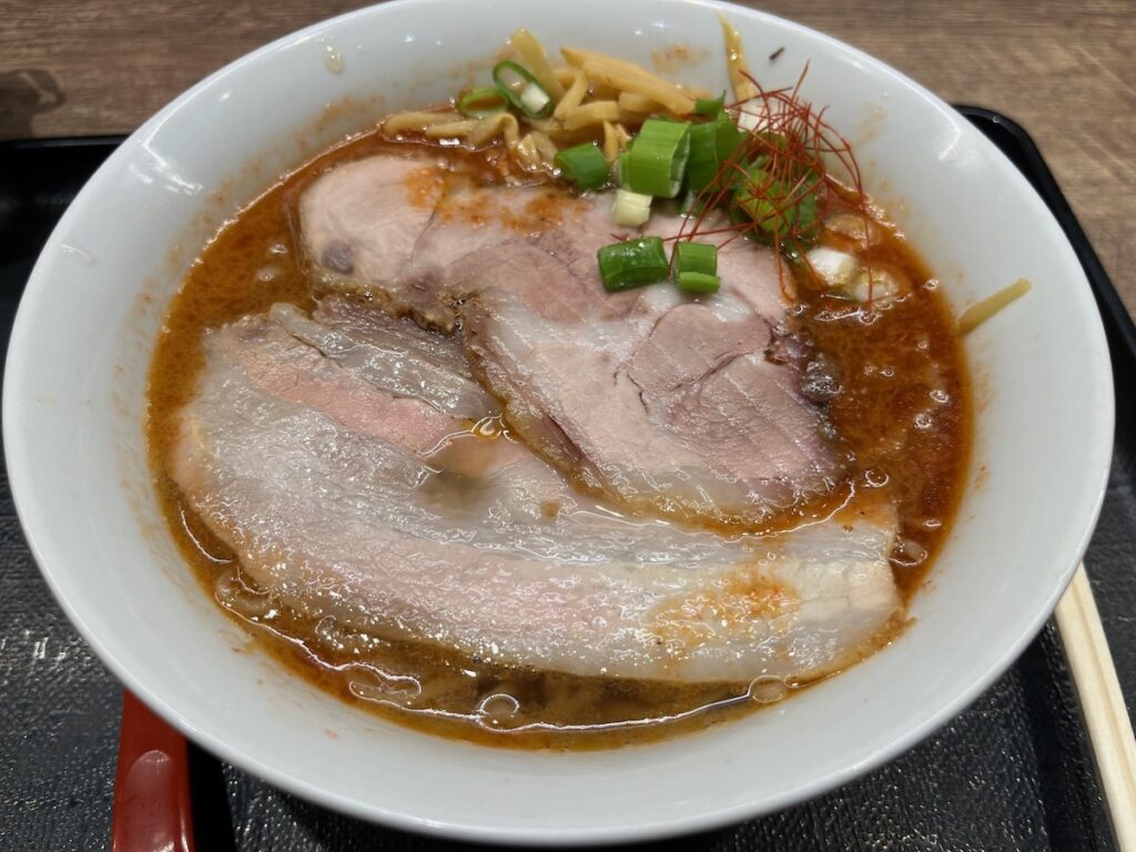 富川製麺所新千歳空港店のえび塩ラーメン