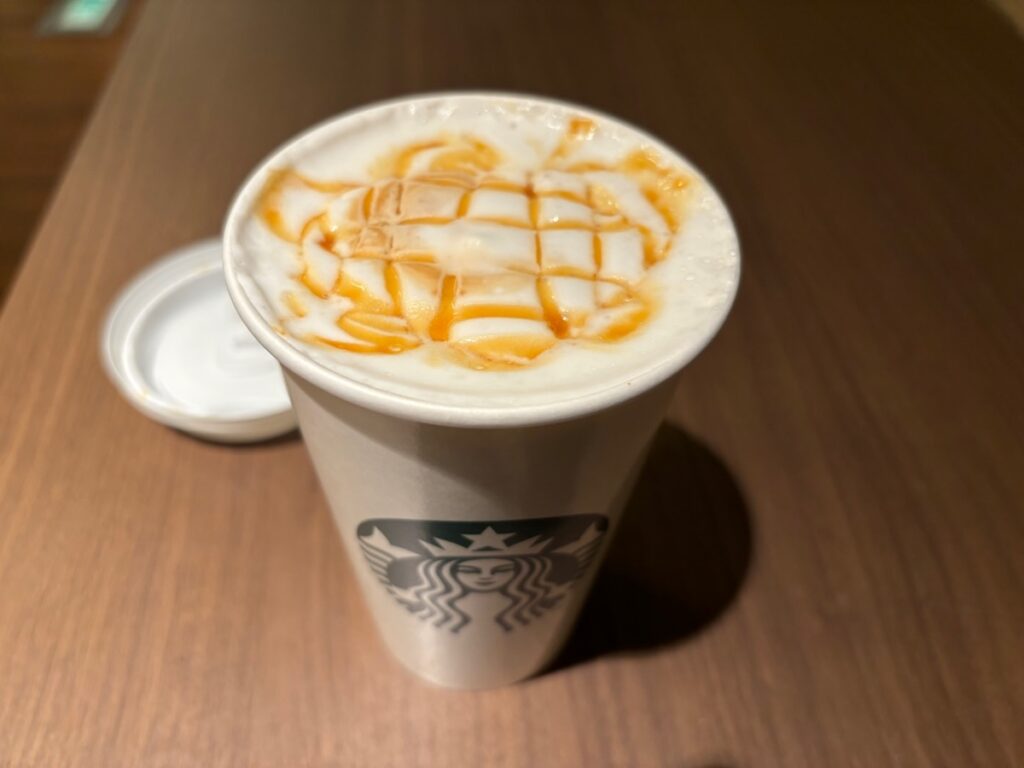 スターバックスコーヒー大手町ビル店のキャラメル・マキアート