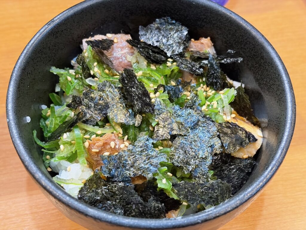 中華そば円月のねぎチャーシュー丼
