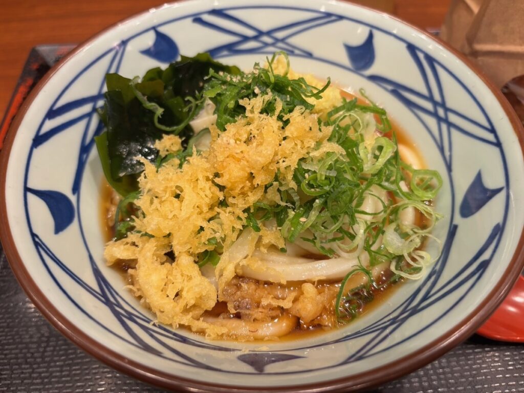 丸亀製麺シャポー本八幡のぶっかけうどん（冷）