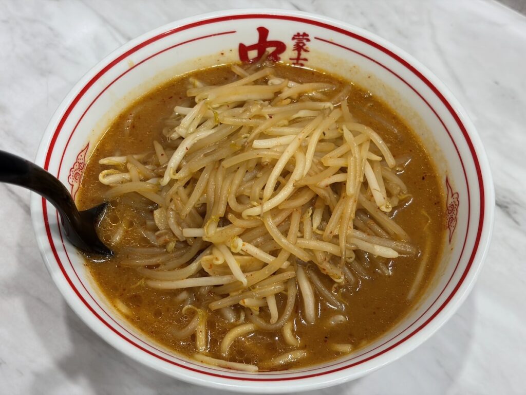 蒙古タンメン中本市川のサッポロ味噌