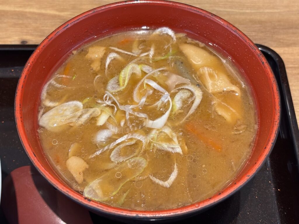 吉野家行徳相之川店のとん汁