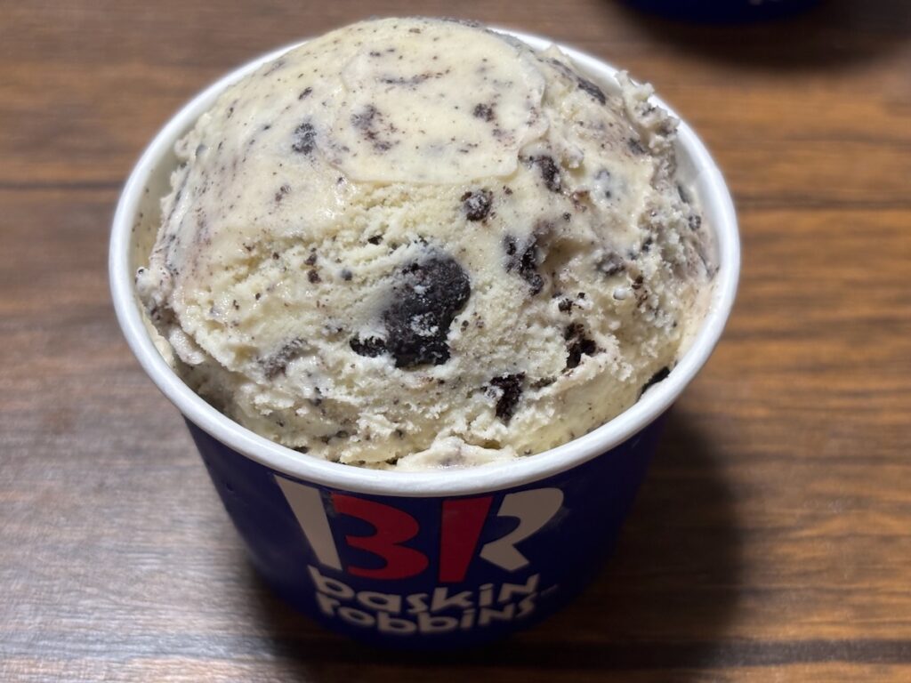サーティワンアイスクリーム To Go ラ・パーク瑞江店のクッキーアンドクリーム