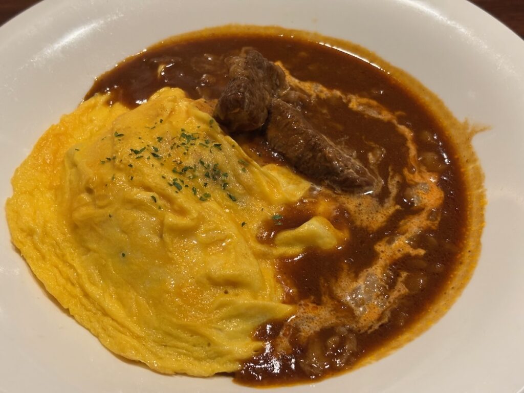 ジョナサン瑞江店のビーフシチューオムライス