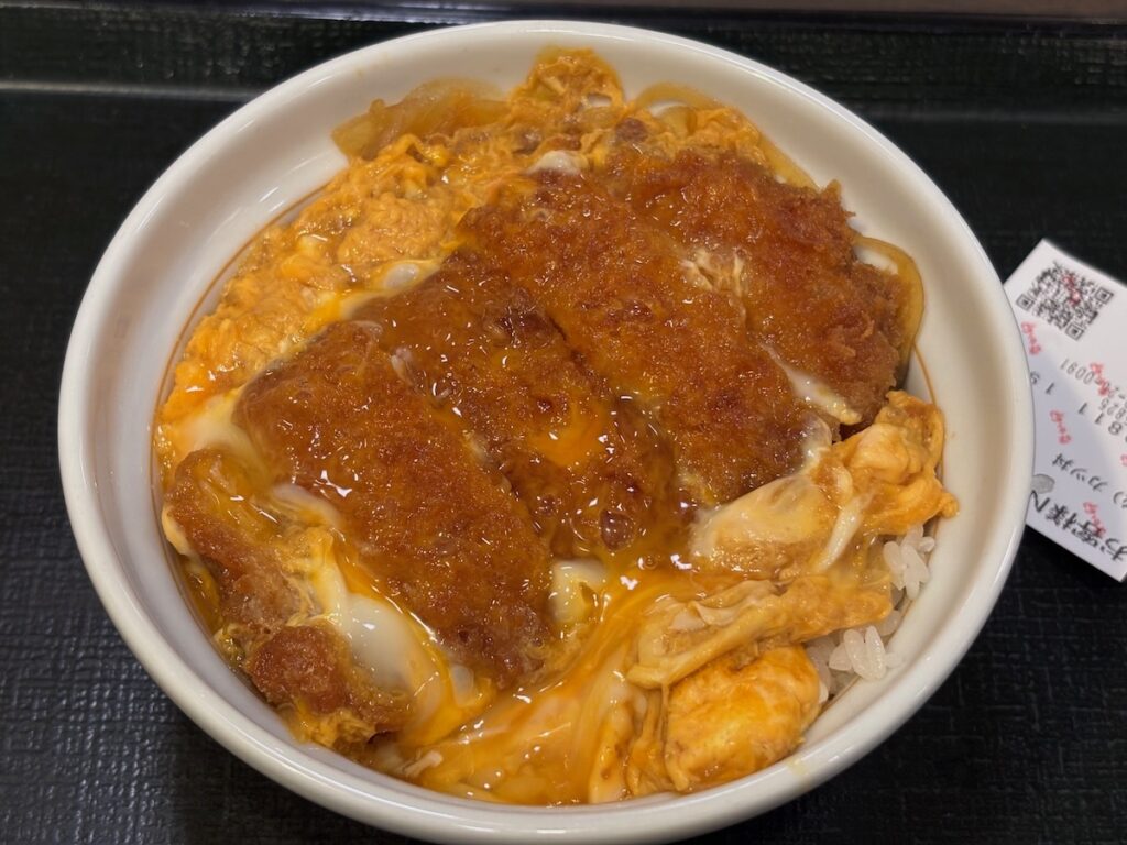 なか卯瑞江駅前店のカツ丼