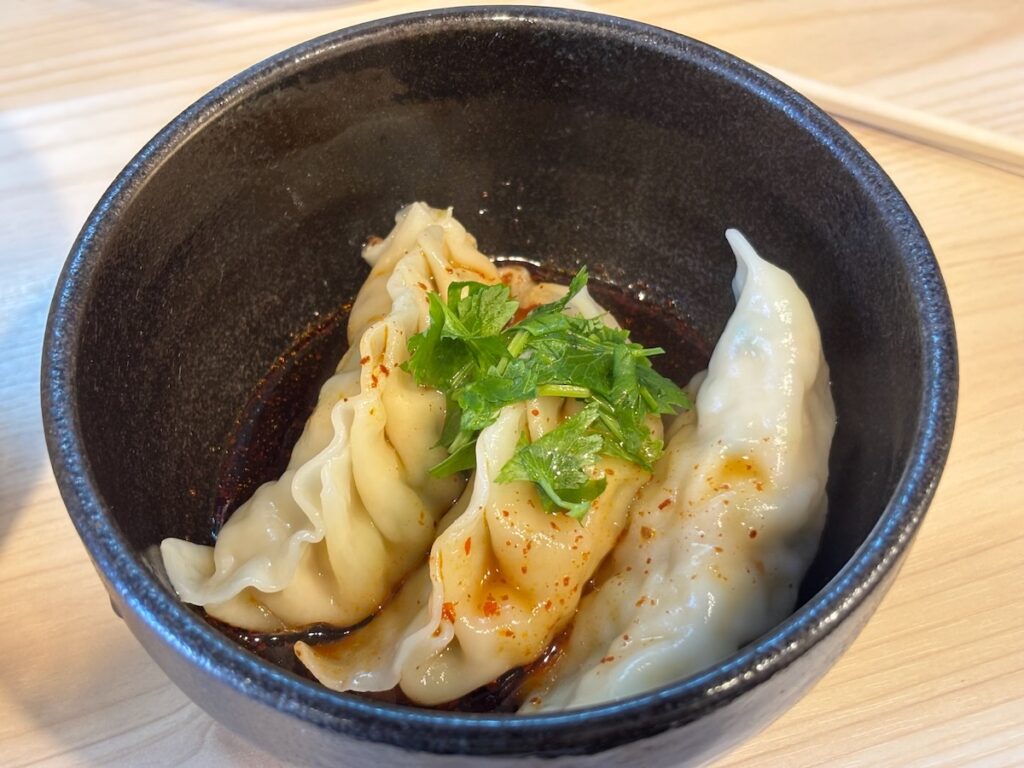 らーめん鶏の一の自家製餃子（3個）