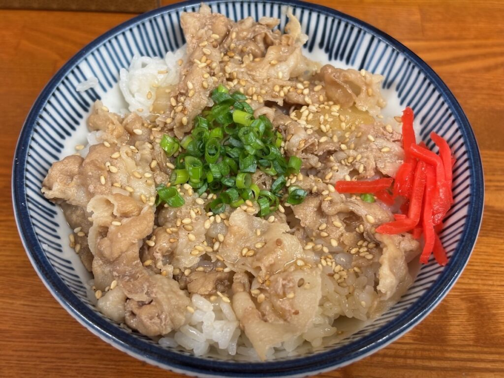 ちばき屋の豚めし