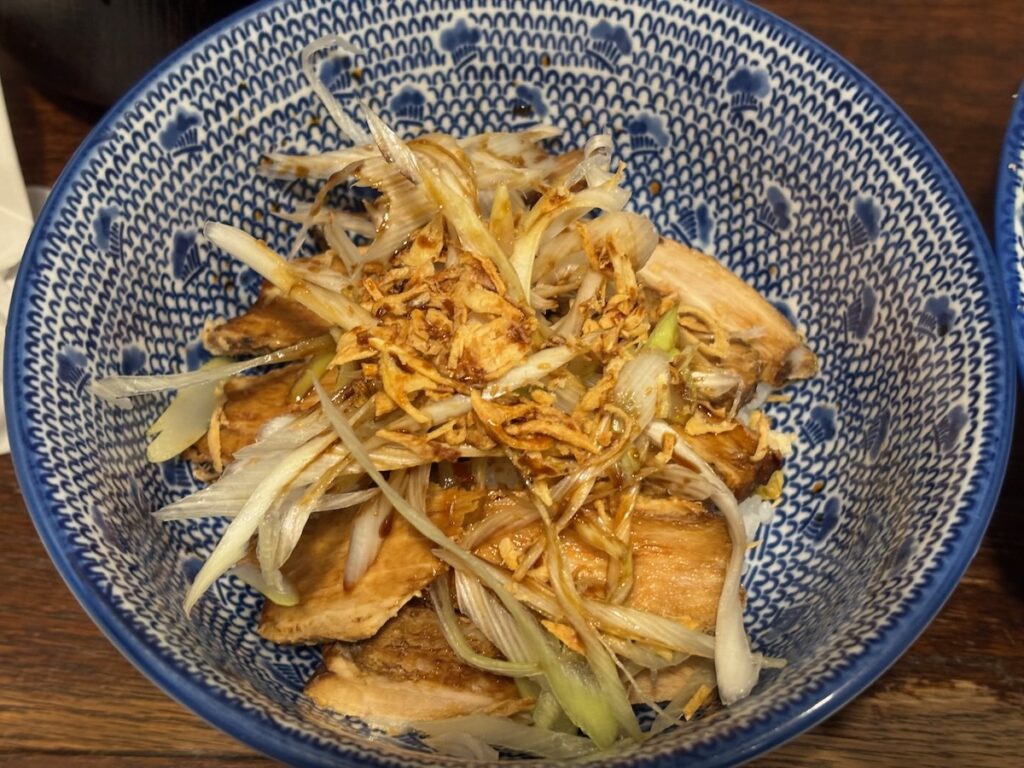 らあめん葫のチャーシューごはん