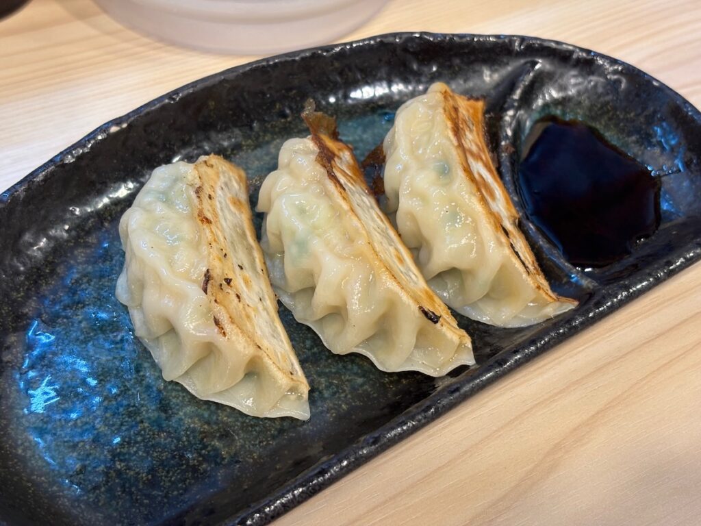 らーめん鶏の一の自家製餃子（焼餃子）（3個）
