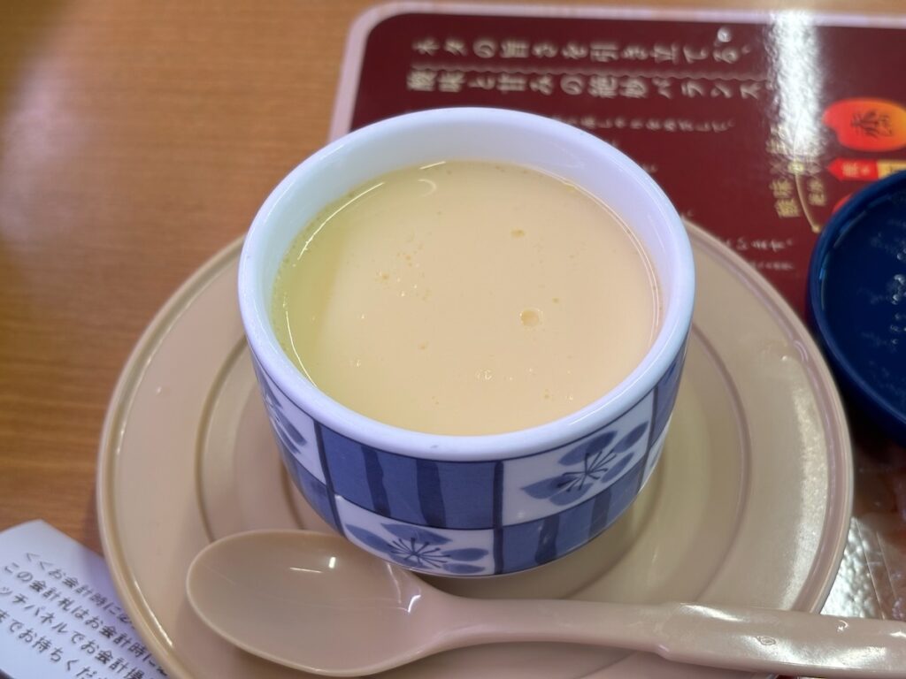 スシロー一之江店の茶碗蒸し