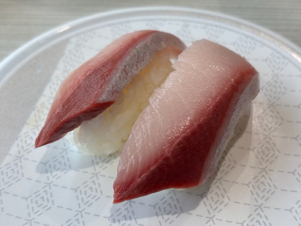 はま寿司江戸川松江店の活〆はまち