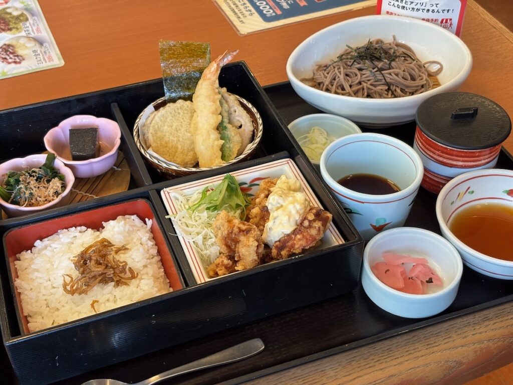 和食さと船堀店のお昼の選べるさと和膳