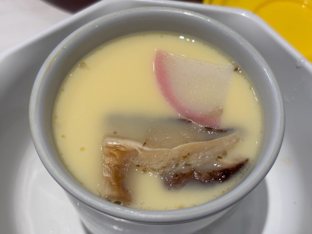 魚べい船橋海神店の茶碗蒸し
