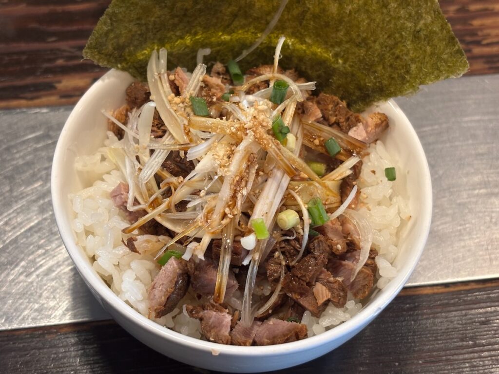 麺や多久味のちゃーしゅーこめし