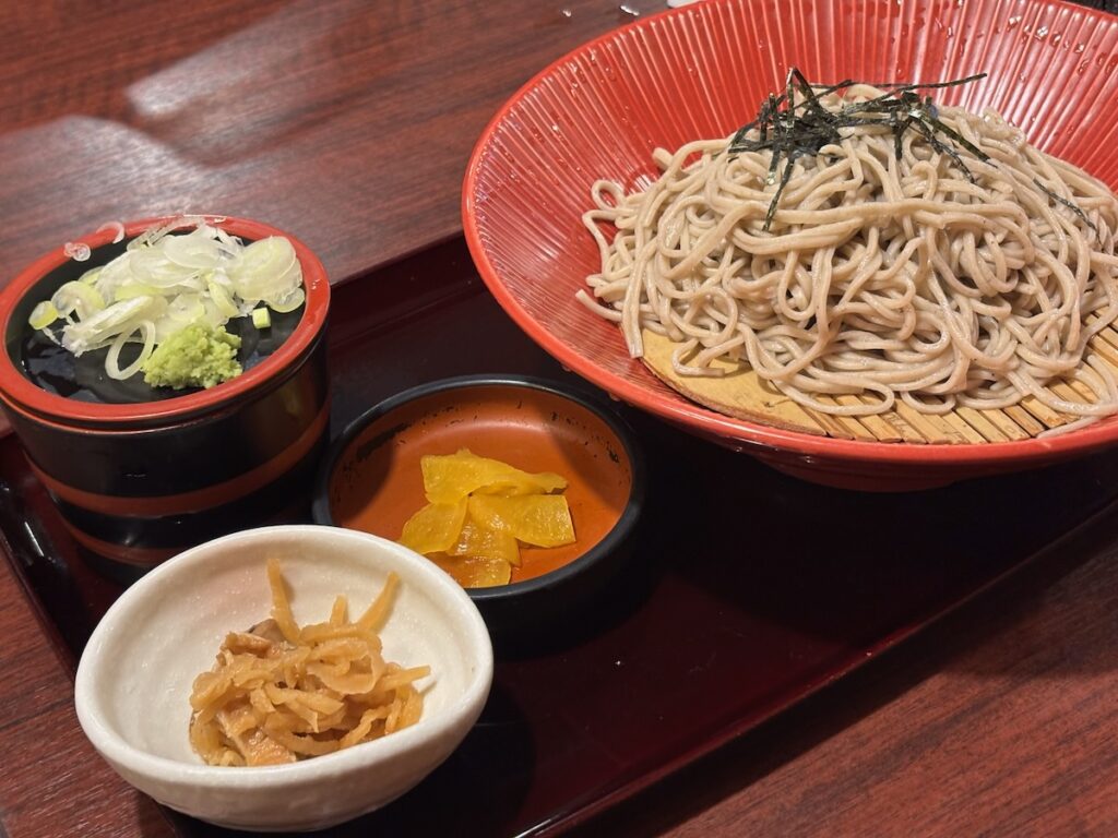 れすとらん割烹いずみ屋のざるそば