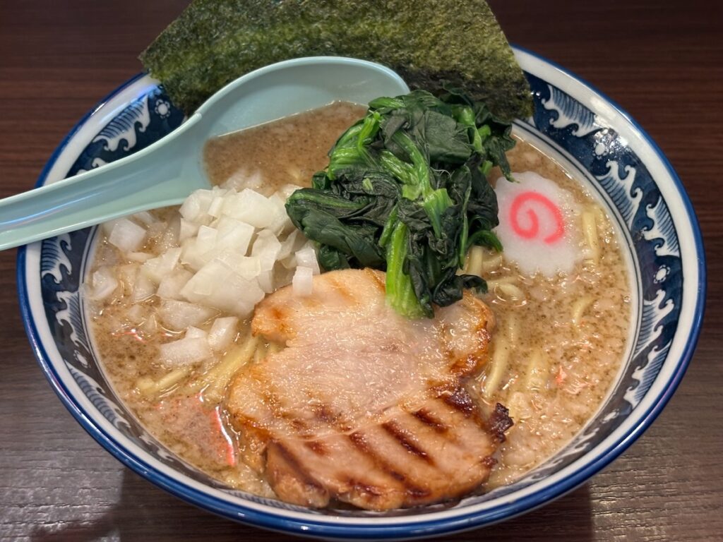 麺屋武士道一之江店のにぼとん