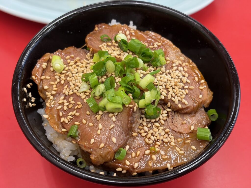 ラーメン山岡家千葉鎌ケ谷店のチャーシュー丼