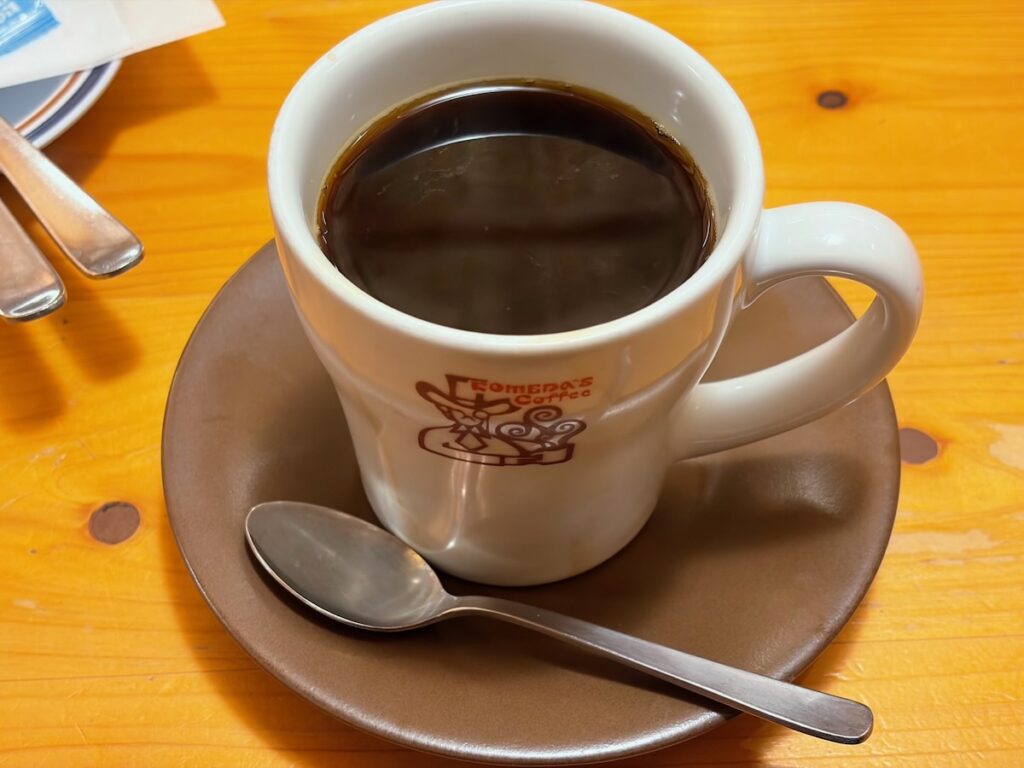 コメダ珈琲店松戸秋山店のたっぷりコメダブレンド