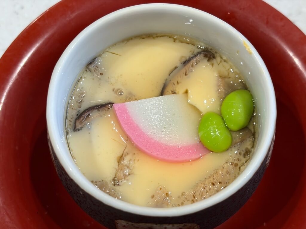 かっぱ寿司市川東大和田店の茶碗蒸し