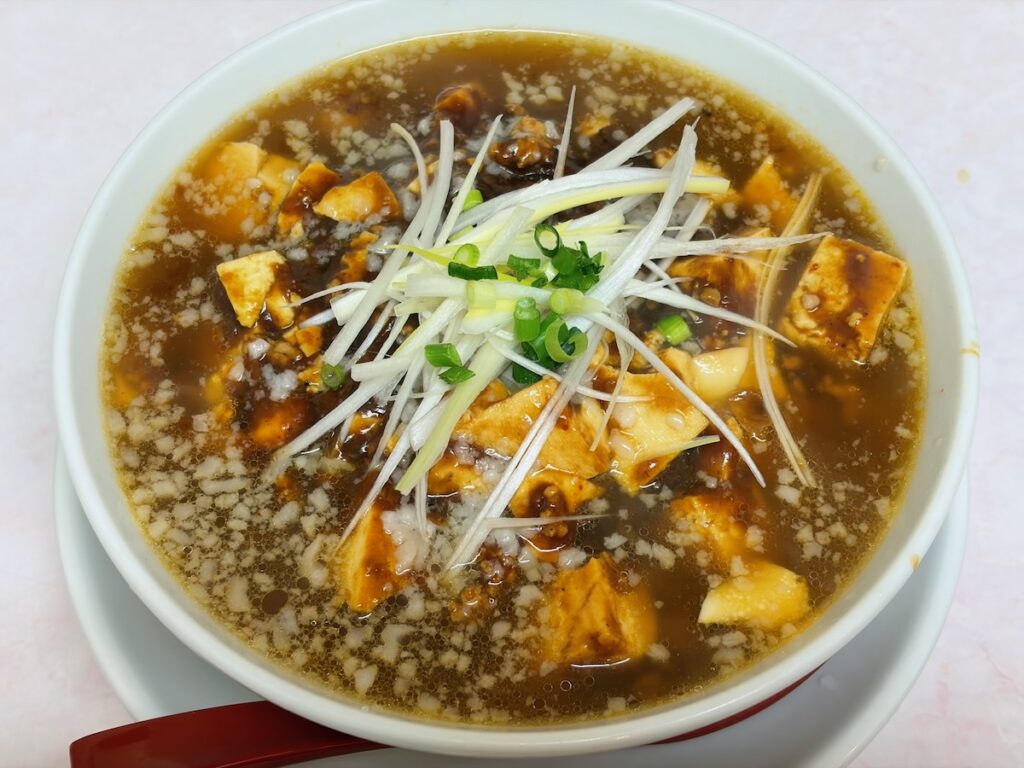 らーめん食堂かみやの麻婆メン
