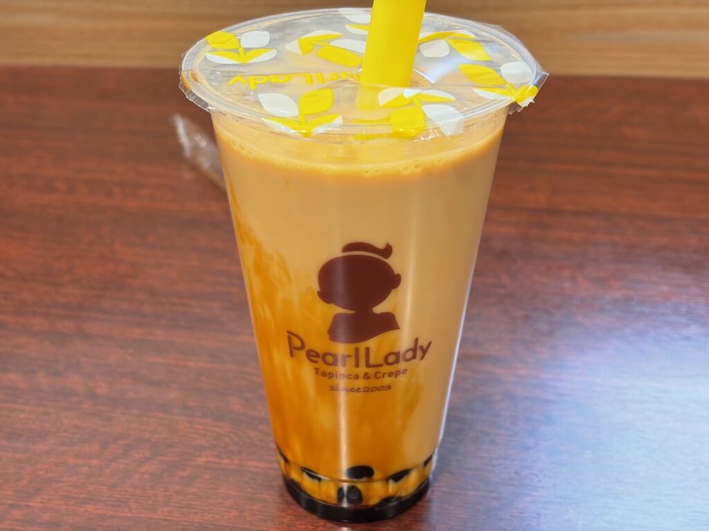 Pearl Lady CHA BARニッケコルトンプラザ市川店の黒糖ミルクティー