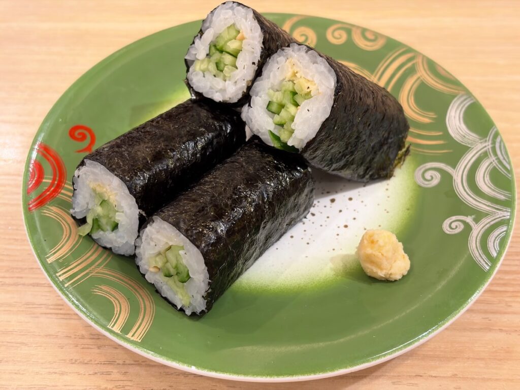 回転寿しトリトン東京スカイツリータウン・ソラマチ店の山わさびカッパ巻