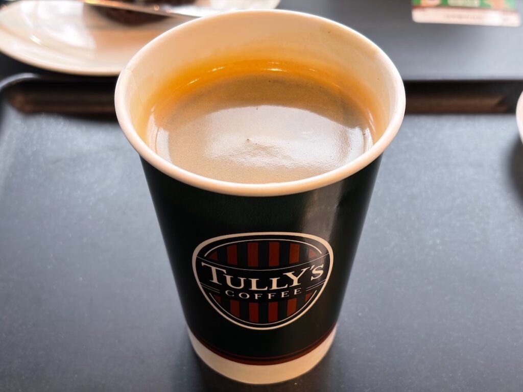 タリーズコーヒー浅草新仲見世店のアメリカーノ