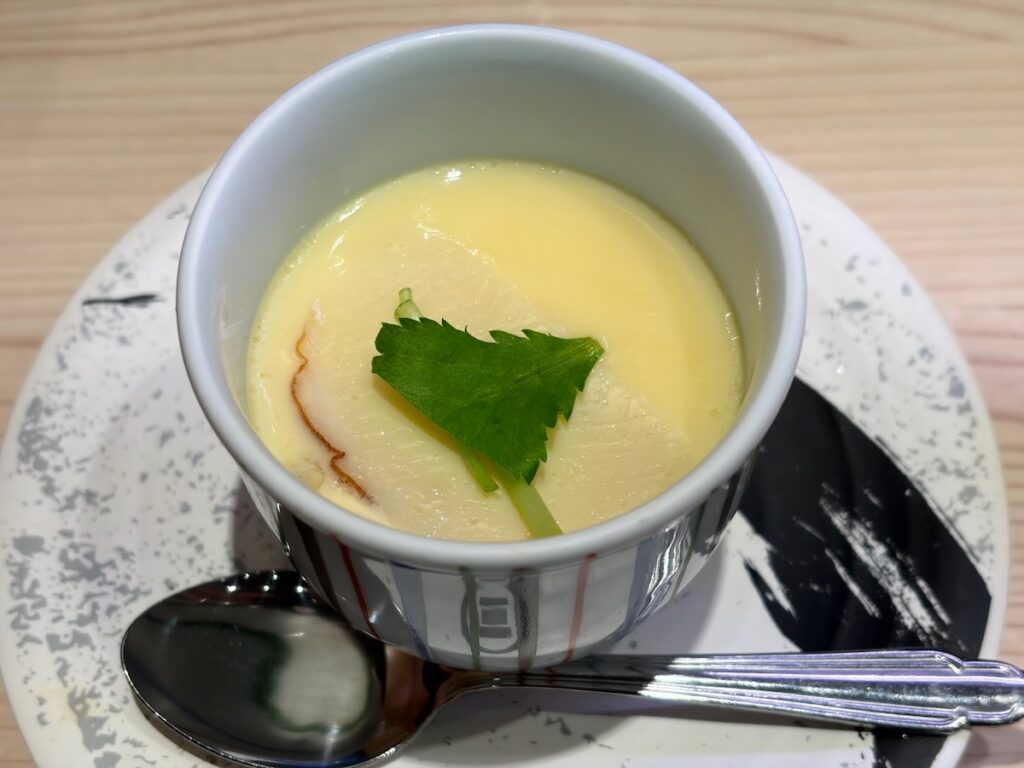回転寿司みさき本八幡店の茶碗蒸し