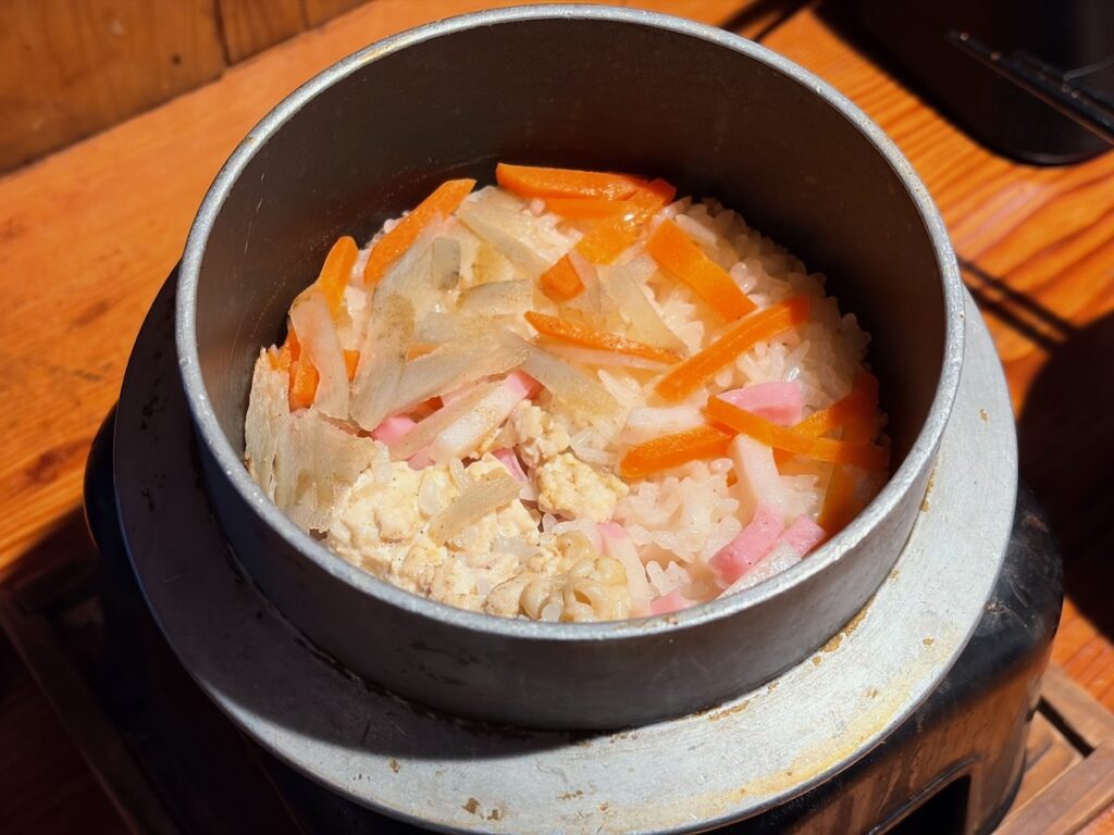 鳥貴族巣鴨店のとり釜飯