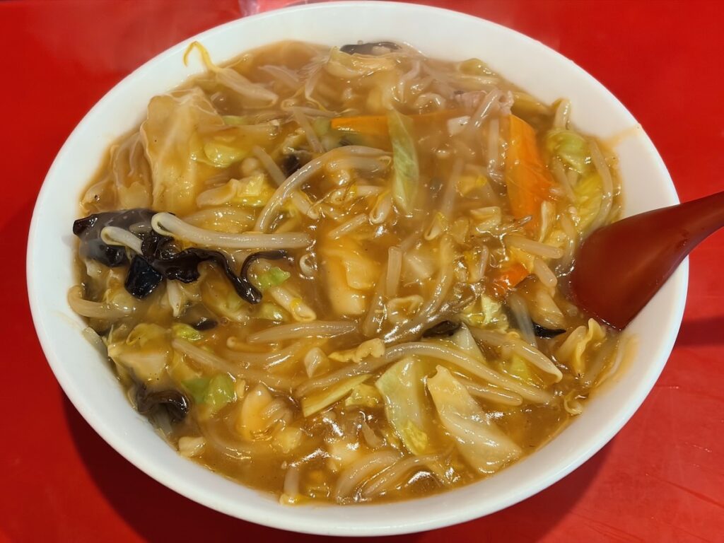 中華・洋食かねだのモヤシソバ