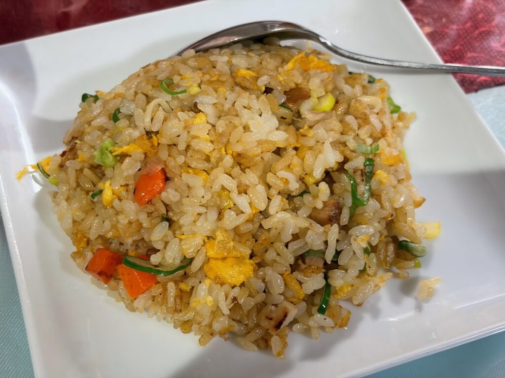 台湾美食龍のミニ五目炒飯