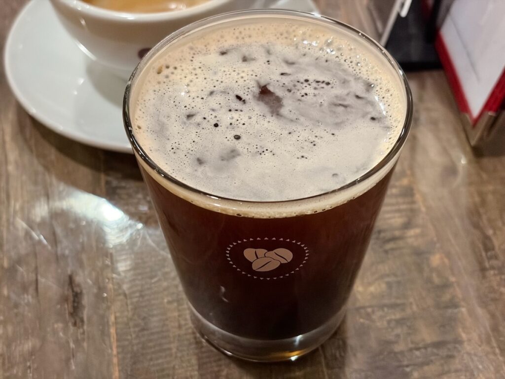 ピザマリーナイチノエのオリジナルブレンドコーヒー（アイス）