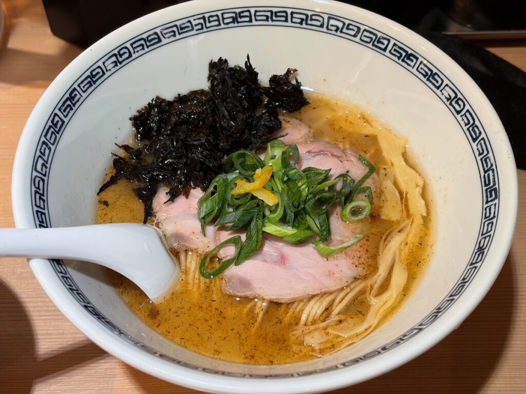 中華そばます田のしおそば