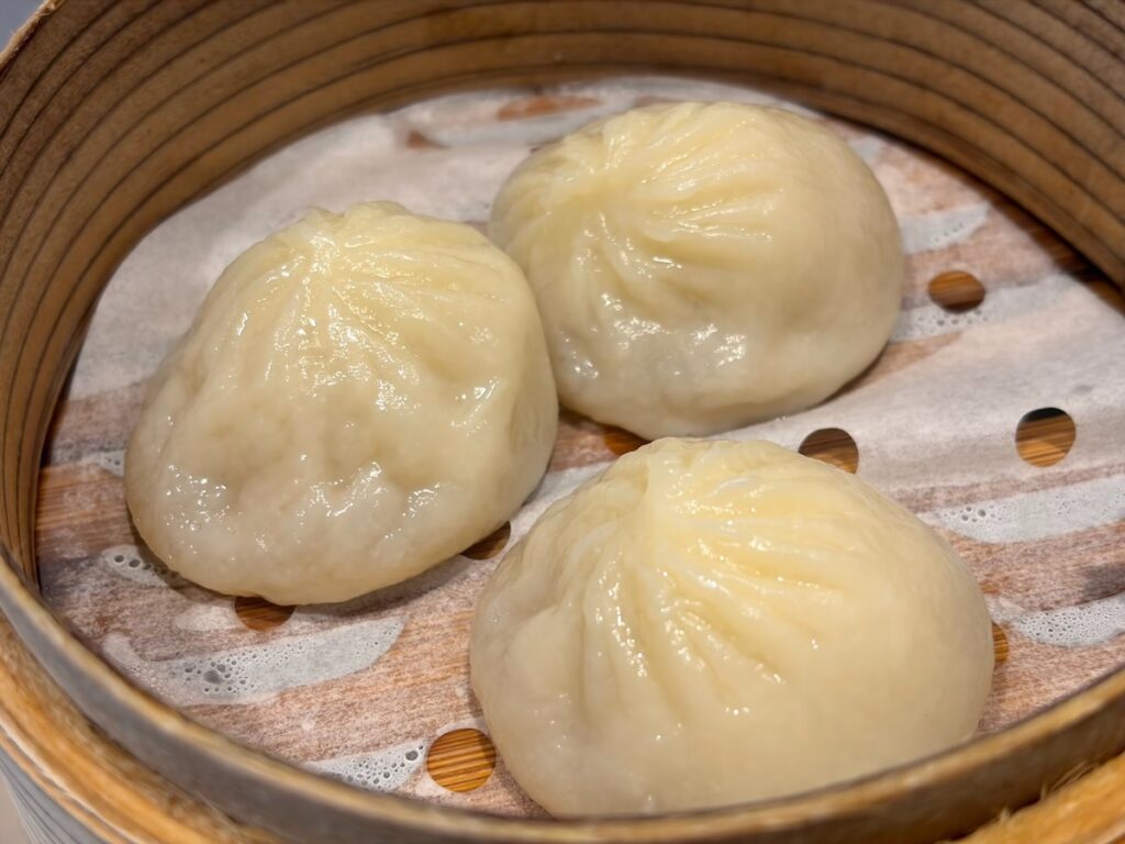 バーミヤン一之江駅前店の小籠包（3コ）