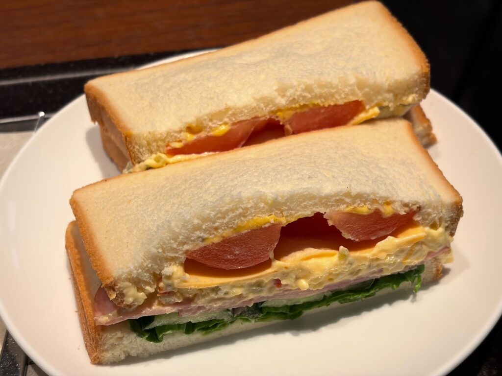 上島珈琲店エミオ武蔵境店のミックスサンド