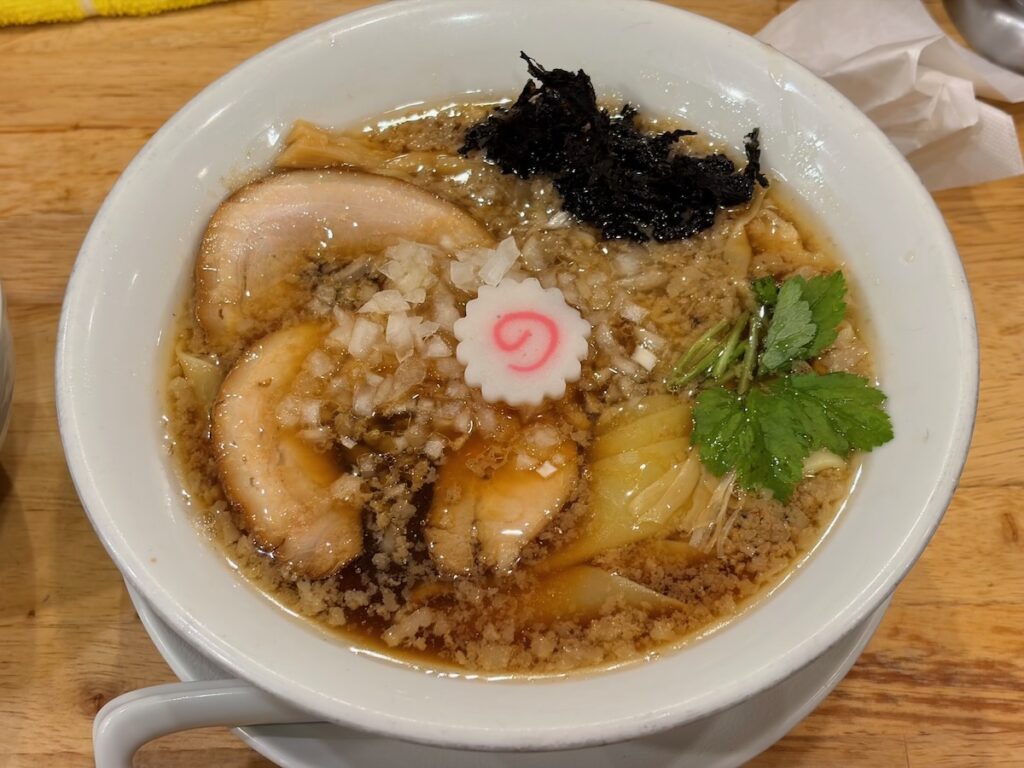 中華そばムタヒロ1号店の煮干しそば