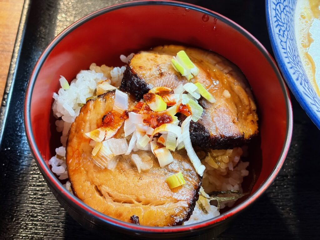 らーめん鈴家の焼豚丼