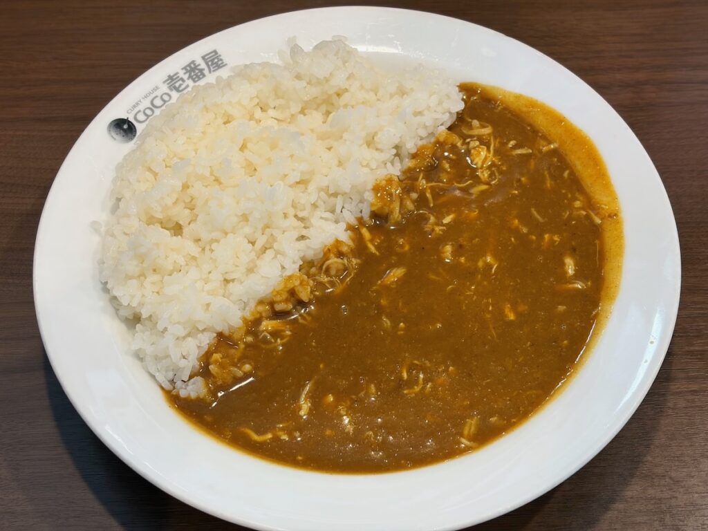 カレーハウスCoCo壱番屋江戸川区一之江駅前店のチキンにこみカレー