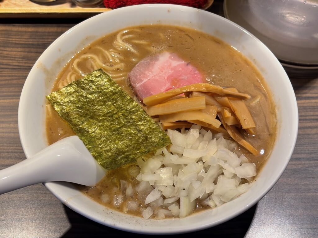 麺屋ほたるの魚介豚骨濃厚ら〜めん