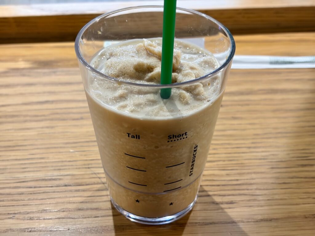 スターバックスコーヒー都営神保町駅店のコーヒーフラペチーノ