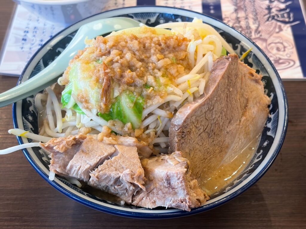 麺屋武士道一之江店のヤバとん