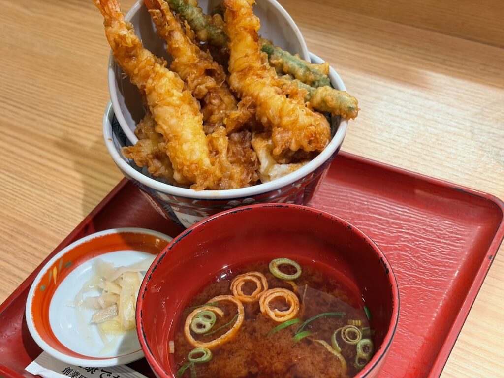 天麩羅えびのやノースポートモール店の極天丼
