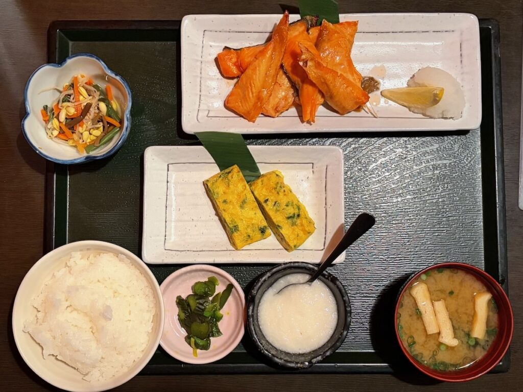 はなの舞一之江店の焼魚定食